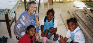 Sr. Dora Nuetzi in Majuro, Marshall Islands, 2005