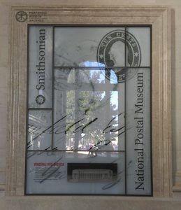 Smithsonian National Postal Museum window