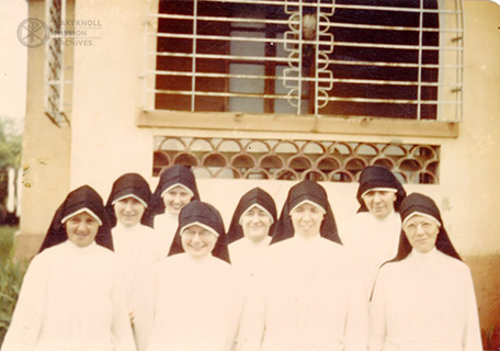 Sisters at St. Mary's Hall, Manila, 1946