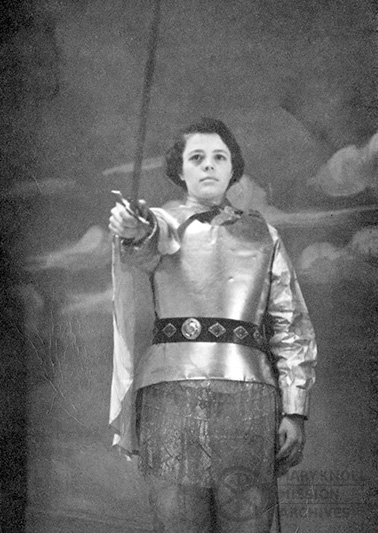 Maryknoll Sisters play, Joan of Arc, 1956