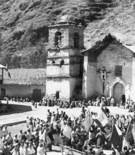 Outdoor Mass, Peru, Cuyocuyo, c.1946