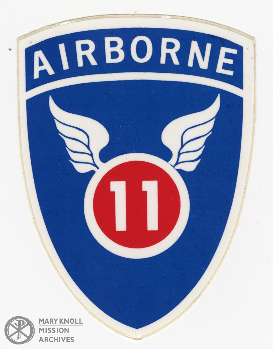 Emblem of the Eleventh Airborne, undated