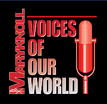 Logo for Maryknoll's Radio Program, Voices of Our World