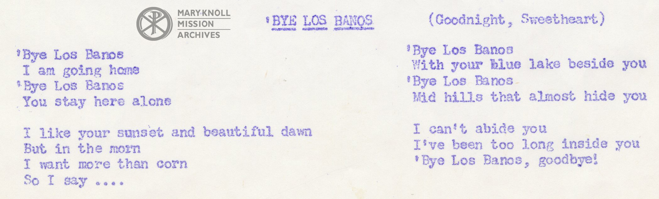 LosBanos_CampSongs-ByeLosBanos Lyrics for Bye Los Baños