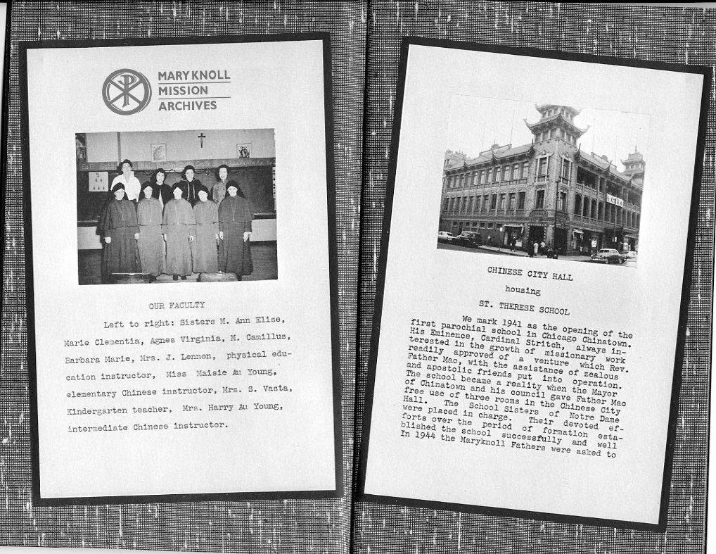 St Terese-4_watermark Page from a St. Therese School Yearbook
